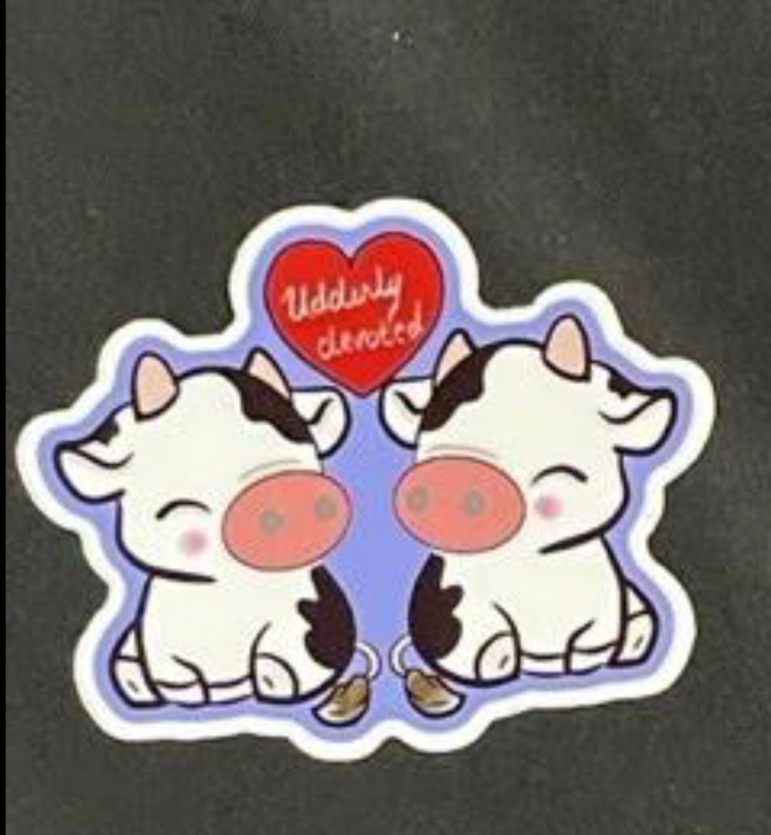 3'' Cows “Udderly Devoted”