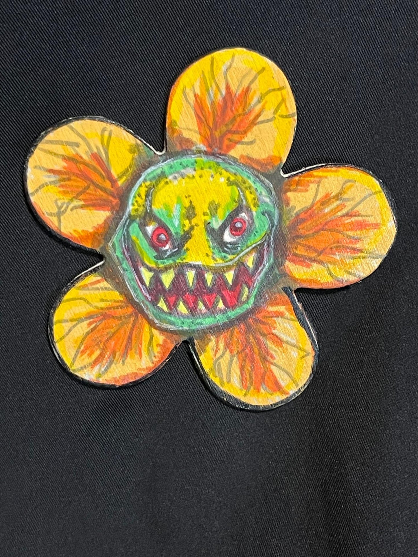 Sunflower Monster Magnet