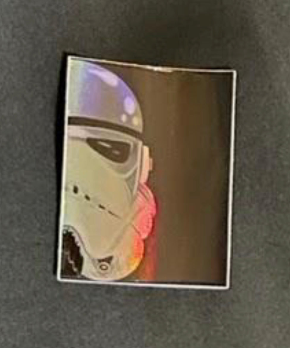 2'' Holographic Galactic Soldier Sticker