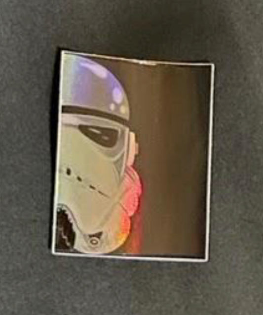 2'' Holographic Galactic Soldier Sticker