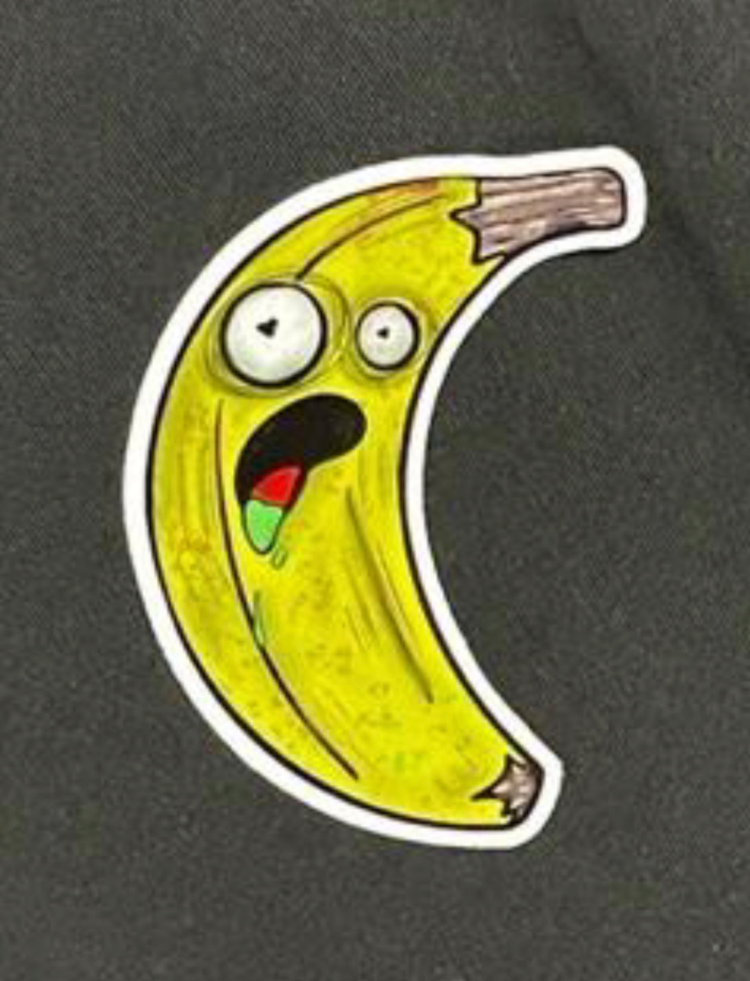 3'' Zombie Banana Sticker